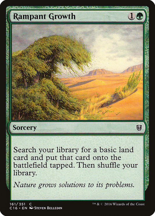 MTG Card Title: Rampant Growth C16/161