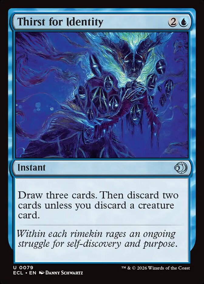 MTG Card Title: Thirst for Identity ECL/79