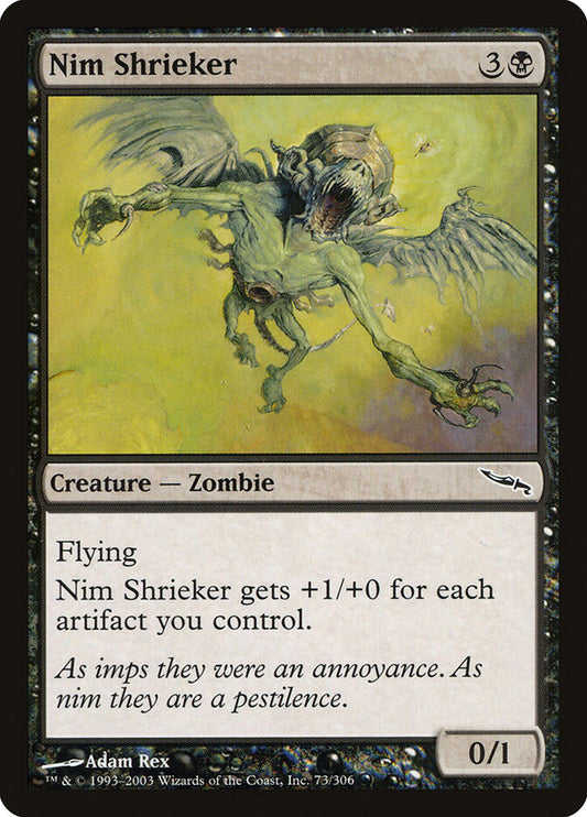 MTG Card Title: Nim Shrieker MRD/73