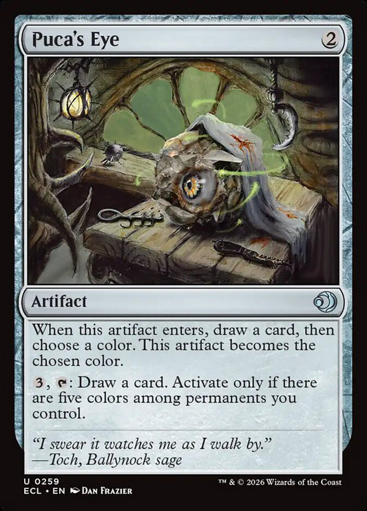MTG Card Title: Puca's Eye ECL/259