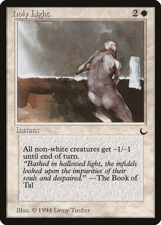 MTG Card Title: Holy Light DRK/10