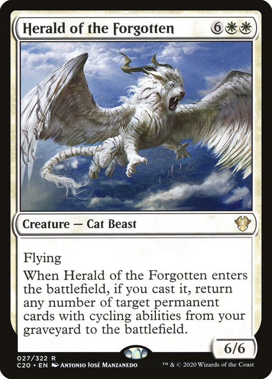 MTG Card Title: Herald of the Forgotten C20/27