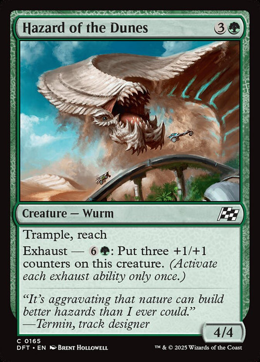 MTG Card Title: Hazard of the Dunes DFT/165