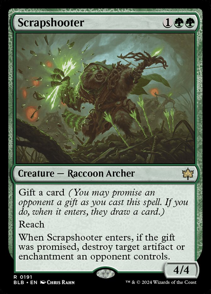 MTG Card Title: Scrapshooter BLB/191