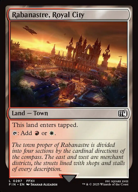 MTG Card Title: Rabanastre, Royal City FIN/287