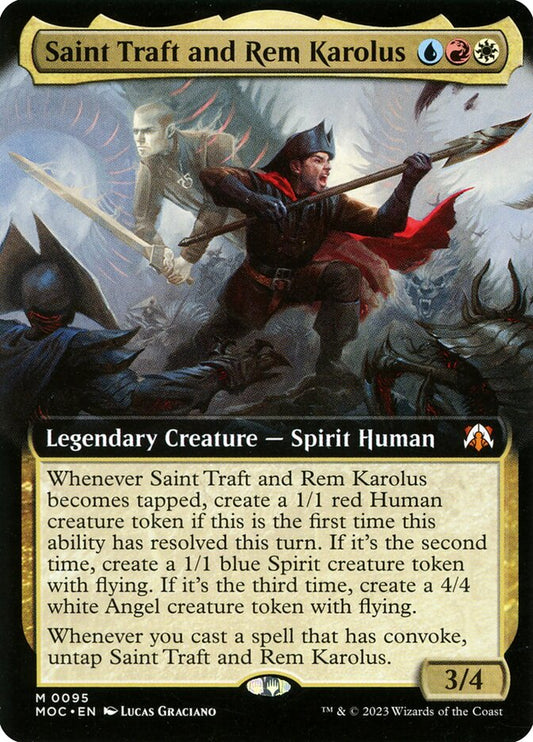 MTG Card Title: Saint Traft and Rem Karolus MOC/95