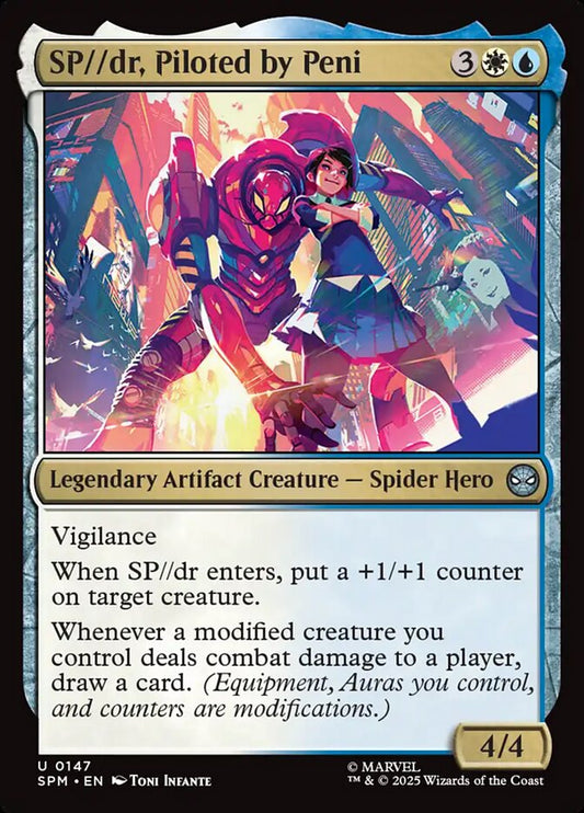 MTG Card Title: SP//dr, Piloted by Peni SPM/147