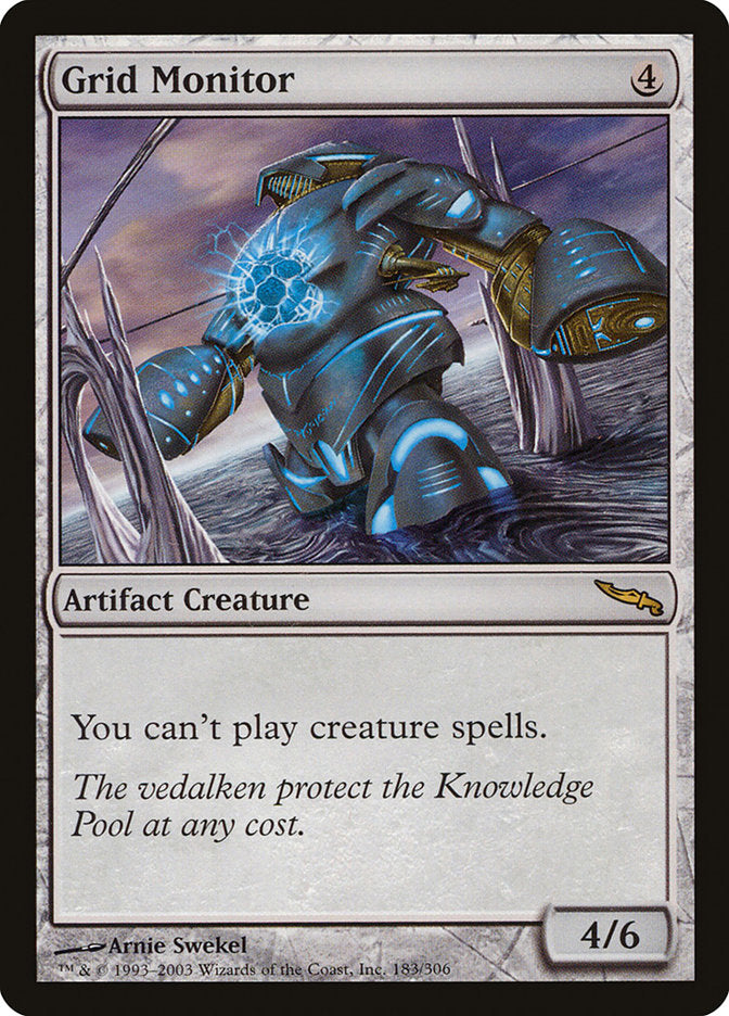 MTG Card Title: Grid Monitor MRD/183