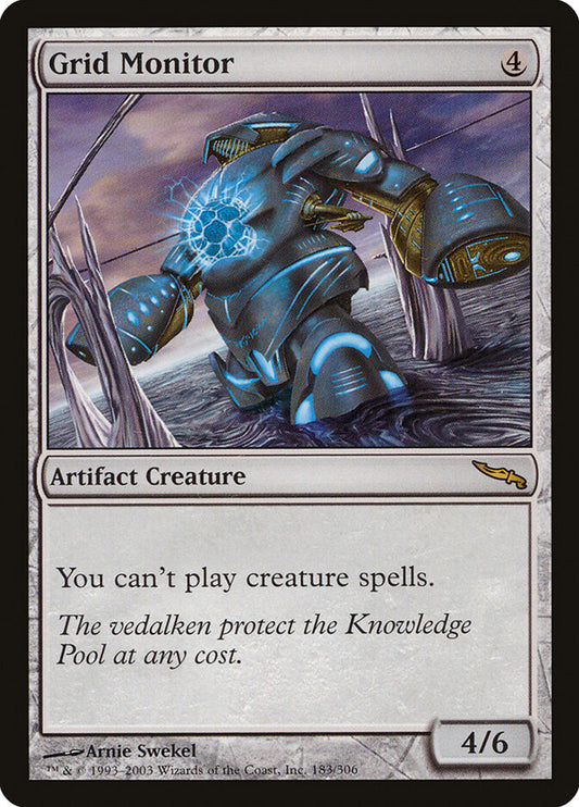 MTG Card Title: Grid Monitor MRD/183