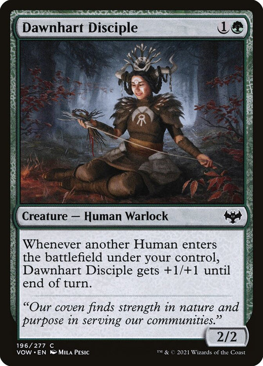 MTG Card Title: Dawnhart Disciple VOW/196