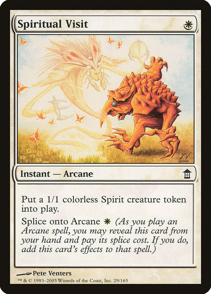 MTG Card Title: Spiritual Visit SOK/29