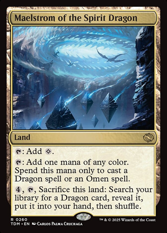 MTG Card Title: Maelstrom of the Spirit Dragon TDM/260