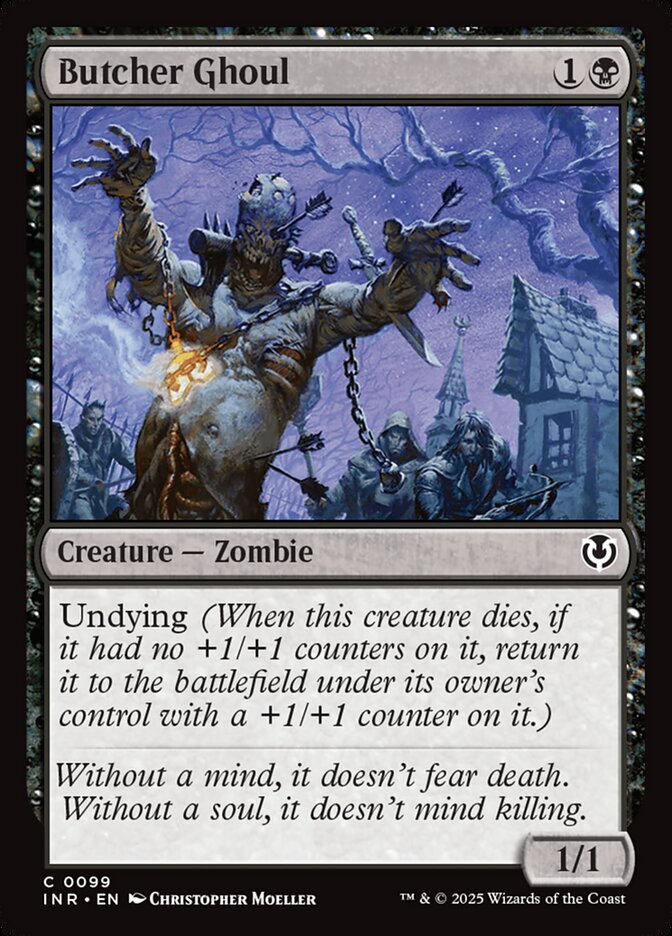 MTG Card Title: Butcher Ghoul INR/99