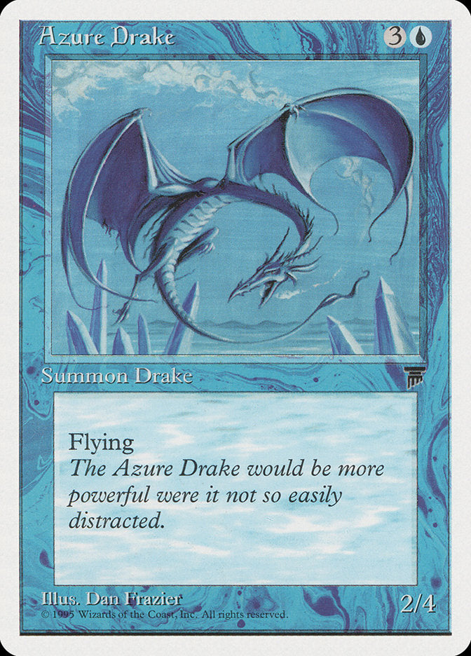 MTG Card Title: Azure Drake CHR/15