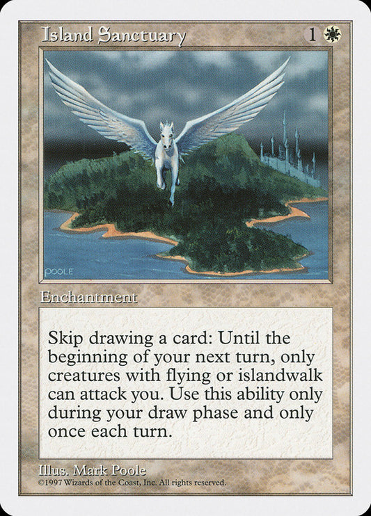 MTG Card Title: Island Sanctuary 5ED/39