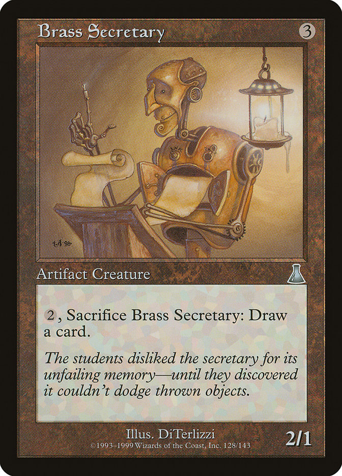 MTG Card Title: Brass Secretary UDS/128