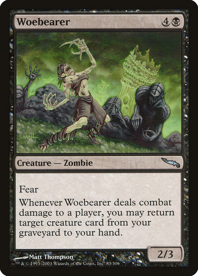 MTG Card Title: Woebearer MRD/83