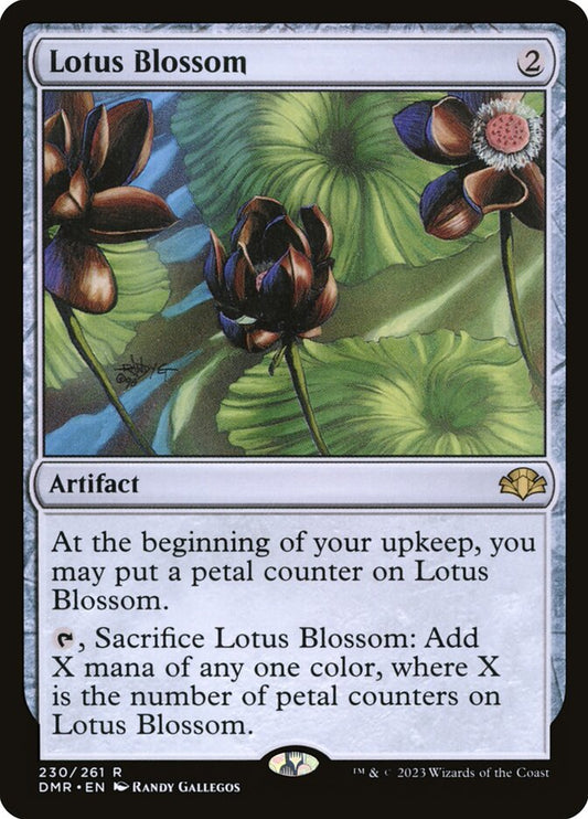 MTG Card Title: Lotus Blossom DMR/230