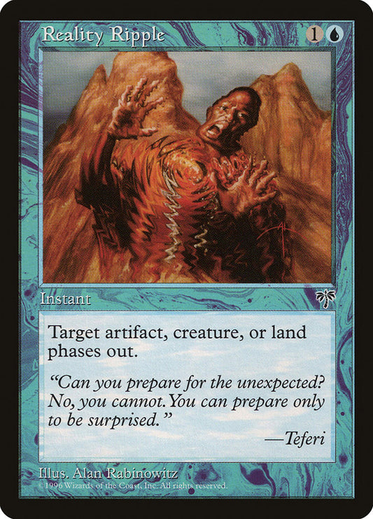 MTG Card Title: Reality Ripple MIR/87
