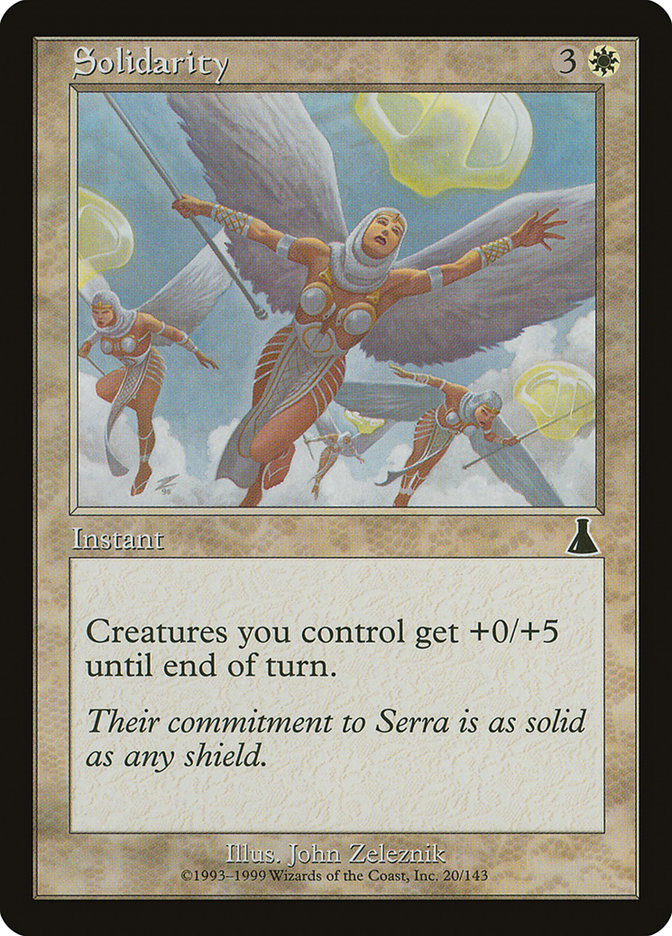 MTG Card Title: Solidarity UDS/20