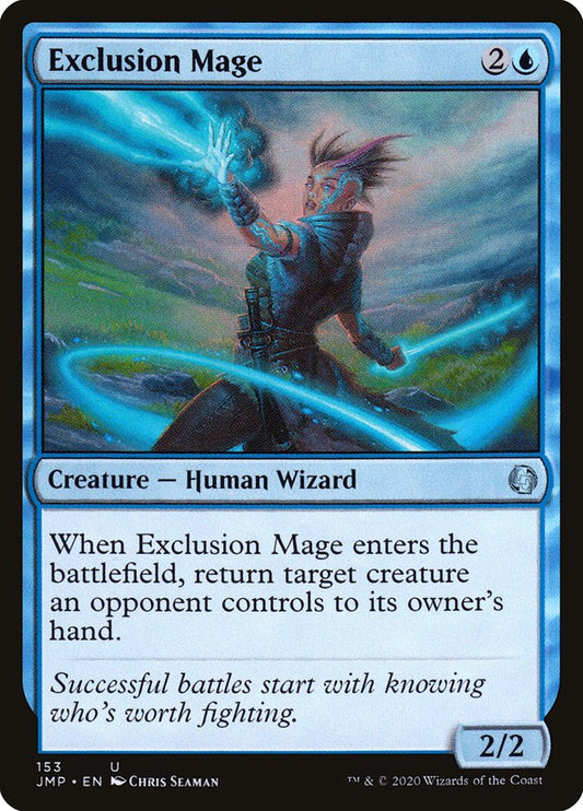 MTG Card Title: Exclusion Mage JMP/153