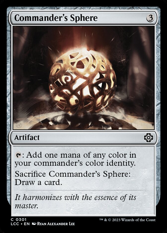 MTG Card Title: Commander's Sphere LCC/301