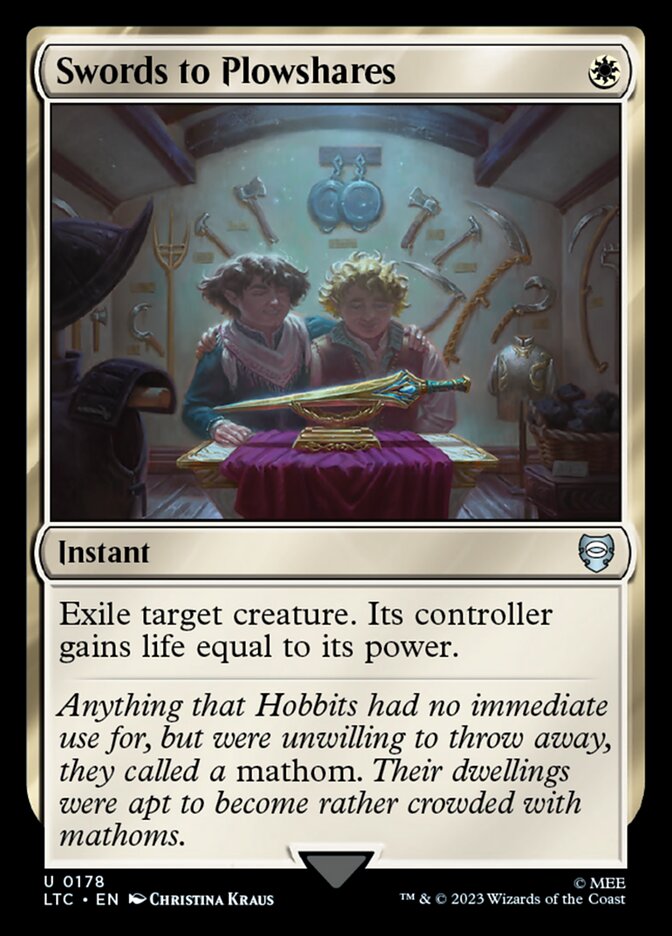 MTG Card Title: Swords to Plowshares LTC/178
