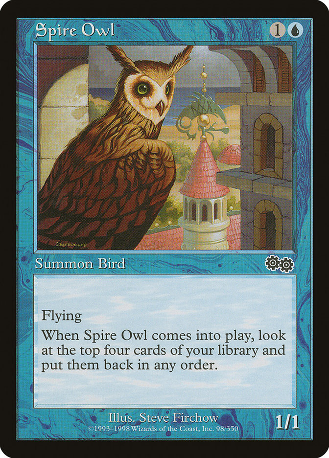MTG Card Title: Spire Owl USG/98