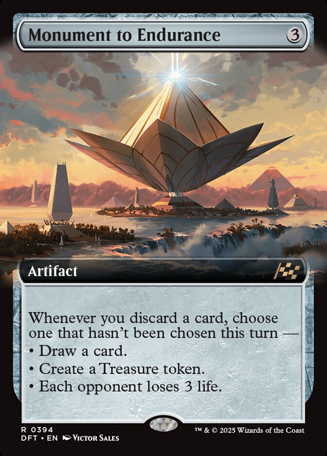 MTG Card Title: Monument to Endurance DFT/394