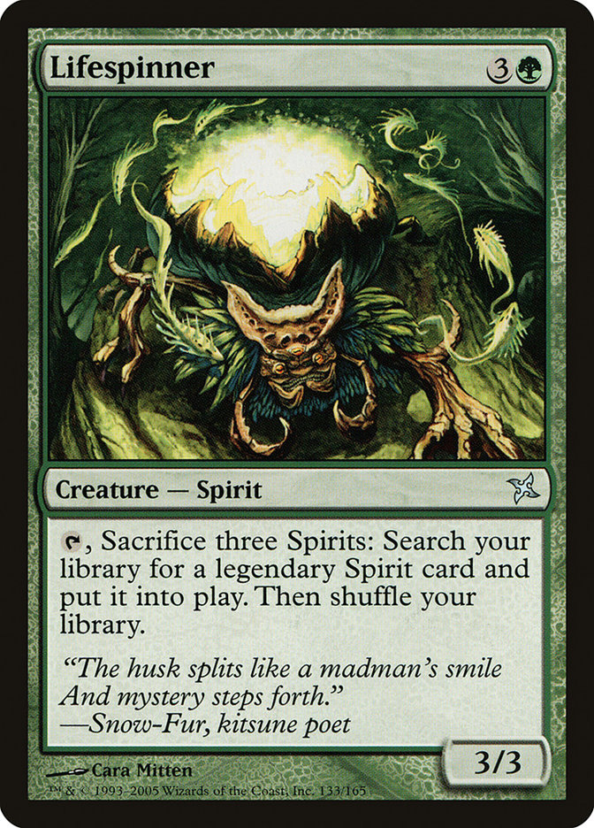 MTG Card Title: Lifespinner BOK/133