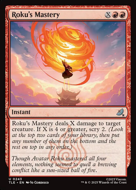 MTG Card Title: Roku's Mastery TLE/243