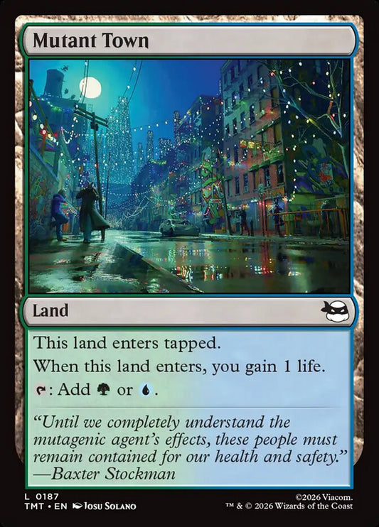 MTG Card Title: Mutant Town TMT/187