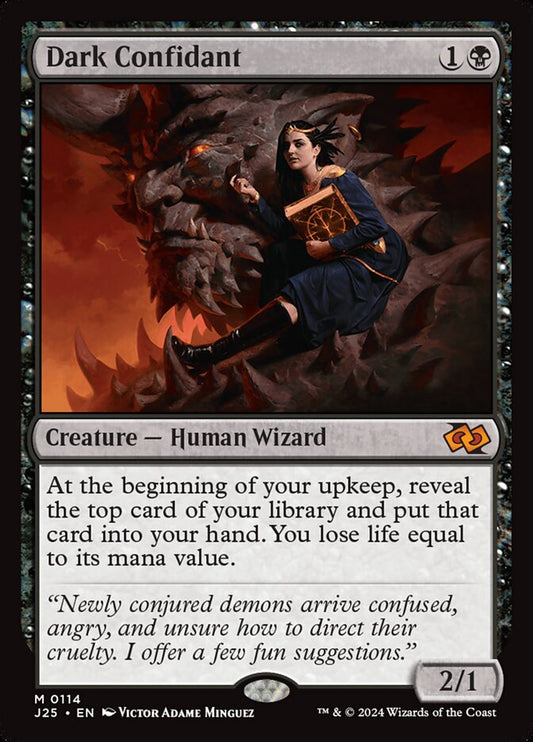 MTG Card Title: Dark Confidant J25/114