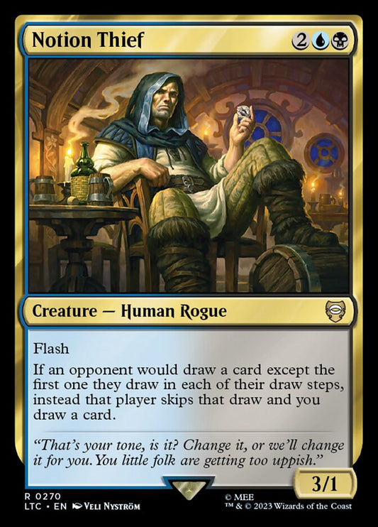 MTG Card Title: Notion Thief LTC/270
