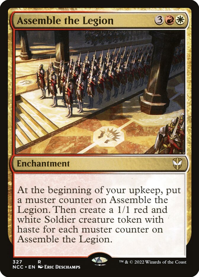 MTG Card Title: Assemble the Legion NCC/327