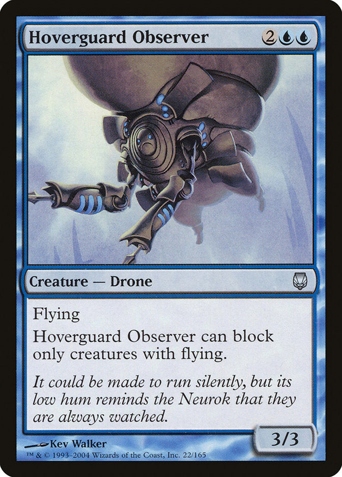 MTG Card Title: Hoverguard Observer DST/22