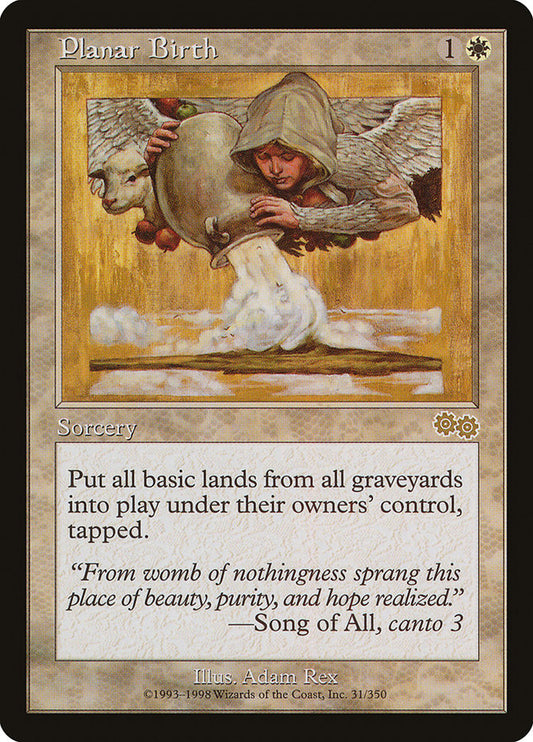 MTG Card Title: Planar Birth USG/31