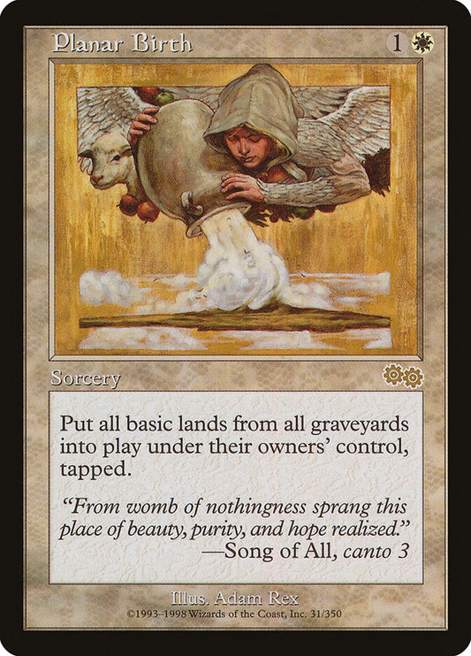 MTG Card Title: Planar Birth USG/31