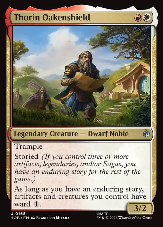 MTG Card Title: Thorin Oakenshield HOB/165