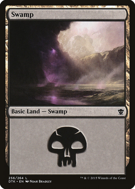 MTG Card Title: Swamp DTK/256