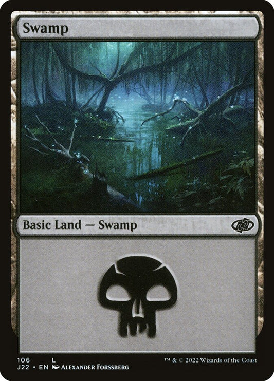MTG Card Title: Swamp J22/106