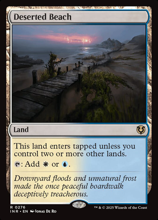 MTG Card Title: Deserted Beach INR/276