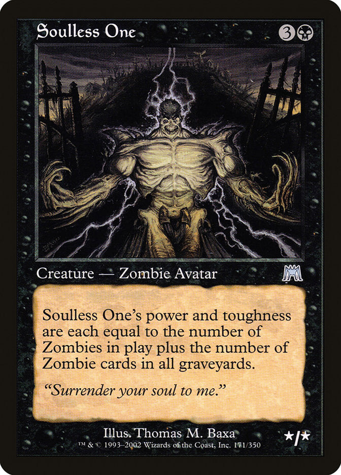 MTG Card Title: Soulless One ONS/171