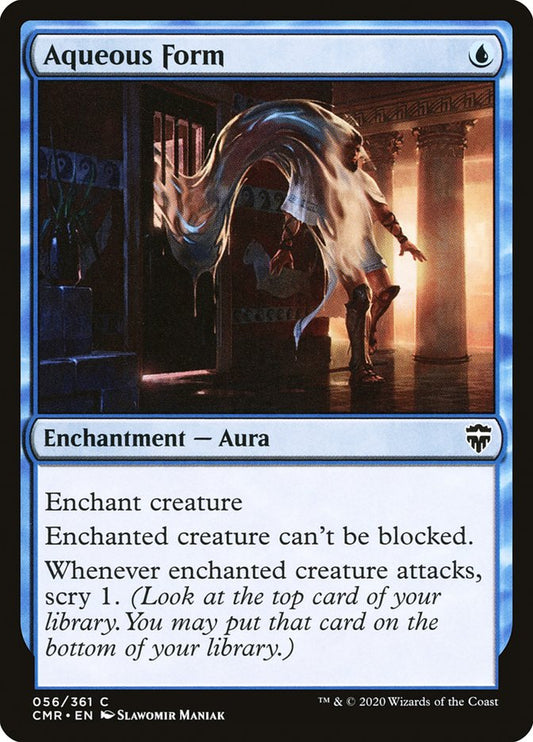 MTG Card Title: Aqueous Form CMR/56
