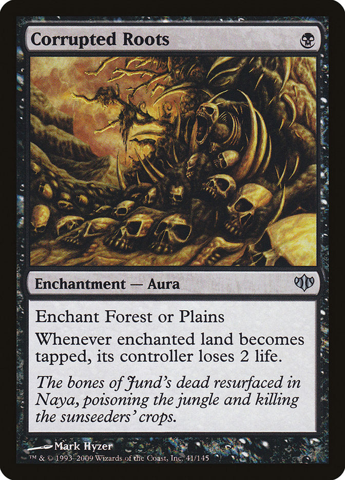 MTG Card Title: Corrupted Roots CON/41