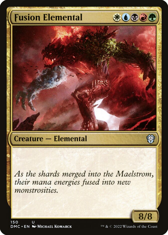 MTG Card Title: Fusion Elemental DMC/150