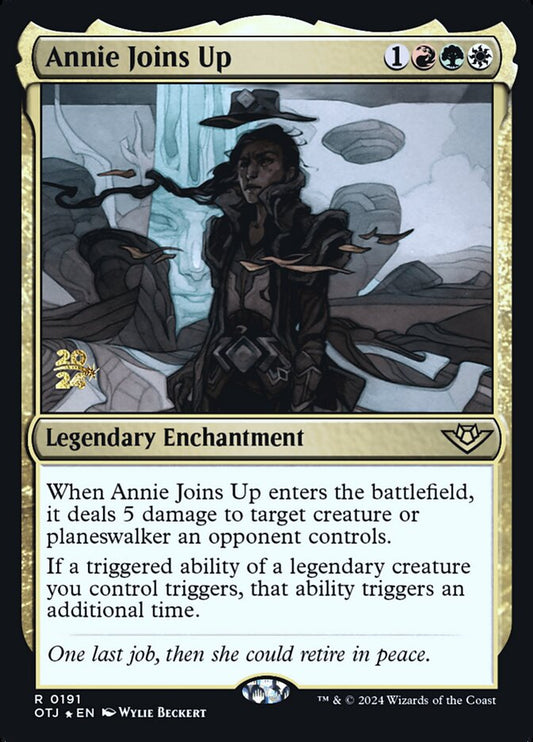 MTG Card Title: Annie Joins Up POTJ/191s