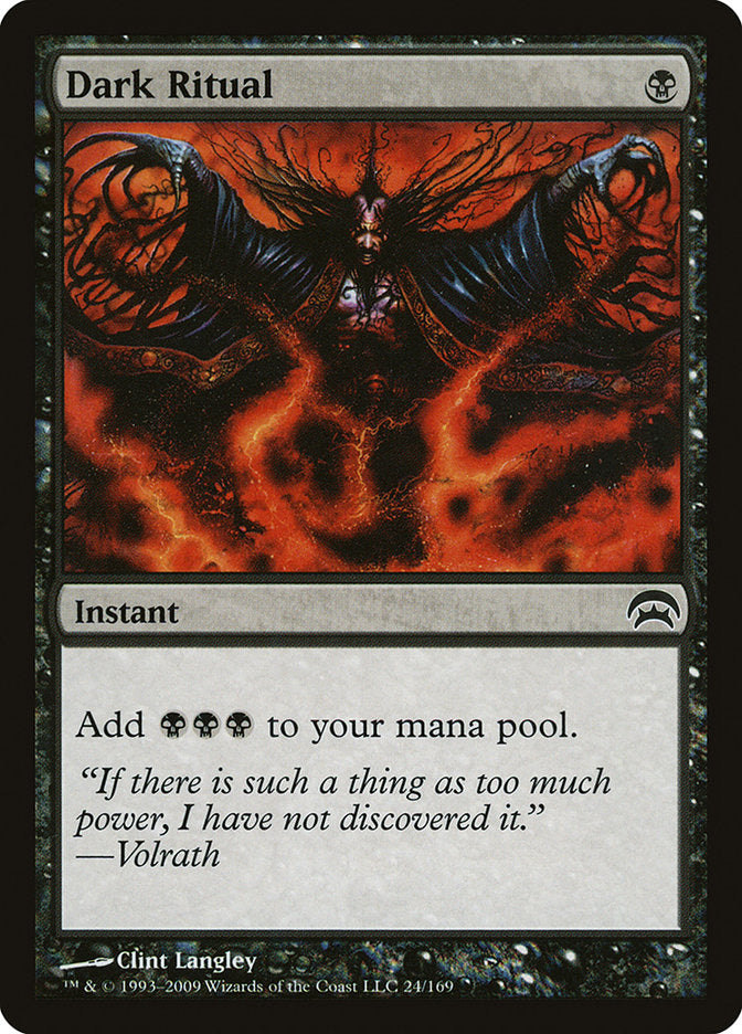 MTG Card Title: Dark Ritual HOP/24