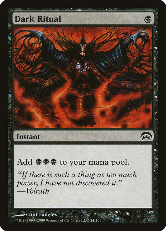 MTG Card Title: Dark Ritual HOP/24