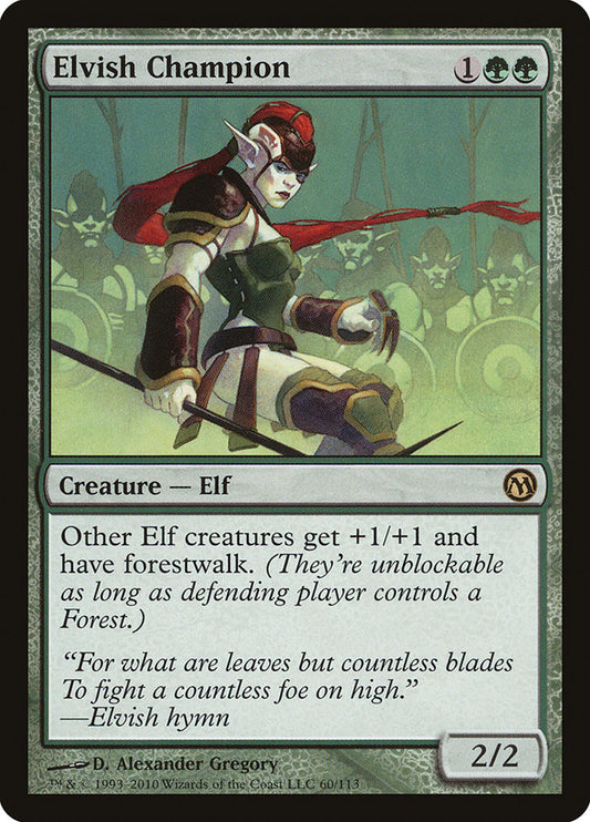 MTG Card Title: Elvish Champion DPA/60